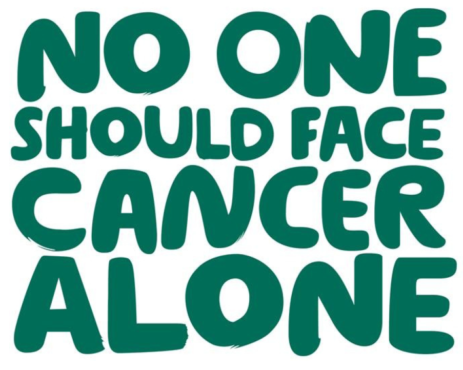 no one should face cancer alone