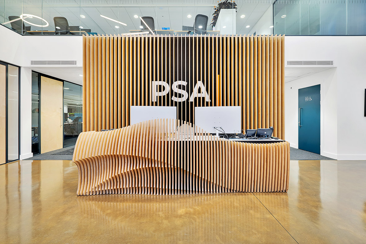 PSA reception desk